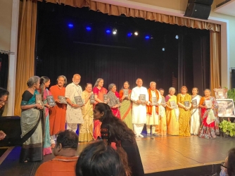 Launch event of the book 'Non-Gharanedaar Pt Mohanrao Kallianpurkar - The Paviour of Kathak', authored by Shama Bhate, Arshiya Sethi & Shilpa Bhide